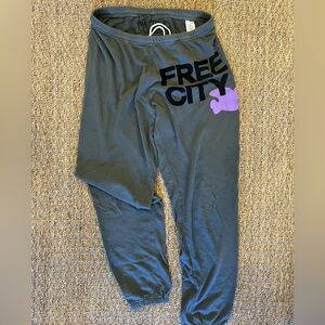 Free City grey sweatpants